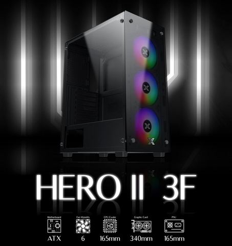 Vỏ Case Xigmatek HERO II 3F EN40290