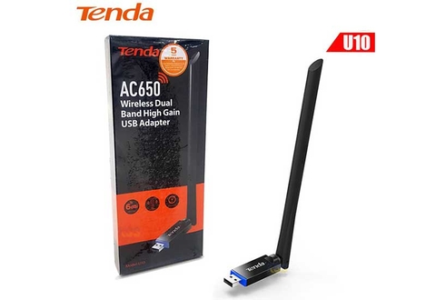 Tenda - U10 - USB Wifi công suất cao băng tần kép AC650