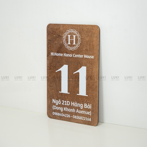 BẢNG GỖ TREO CỬA