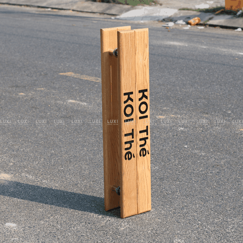 TAY NẮM CỬA KHẮC LASER NỘI DUNG - LUXI DECOR