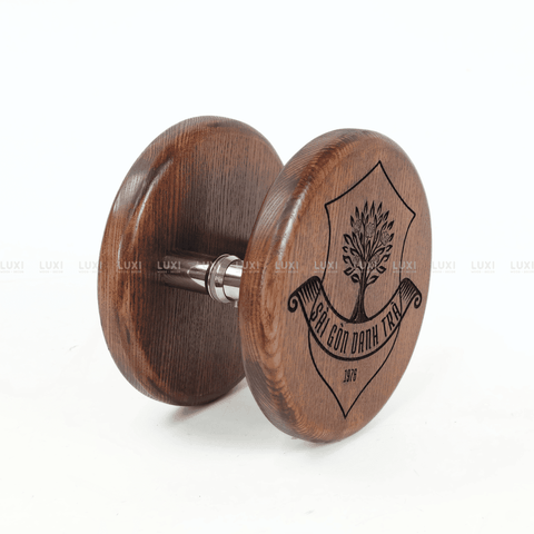 TAY NẮM CỬA HÌNH TRÒN GỖ SỒI MẪU MỚI NHẤT TẠO ĐIỂM NHẤT, THU HÚT MỌI ÁNH NHÌN - LUXI DECOR