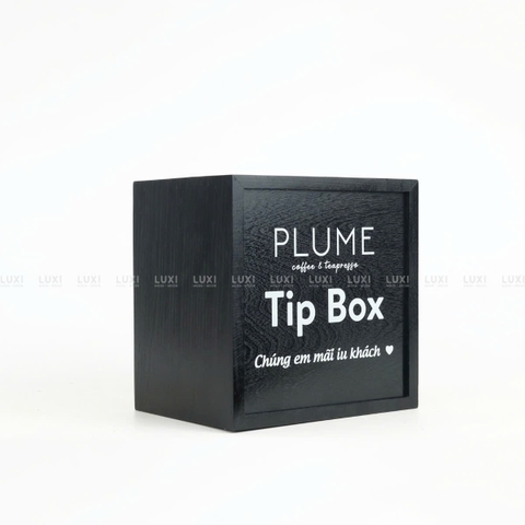 [FREE KHẮC LOGO] HỘP TIP BOX MẶT VÁN MÀU SẮC THEO YÊU CẦU, SIÊU ĐẸP, SIÊU BỀN - LUXI DECOR