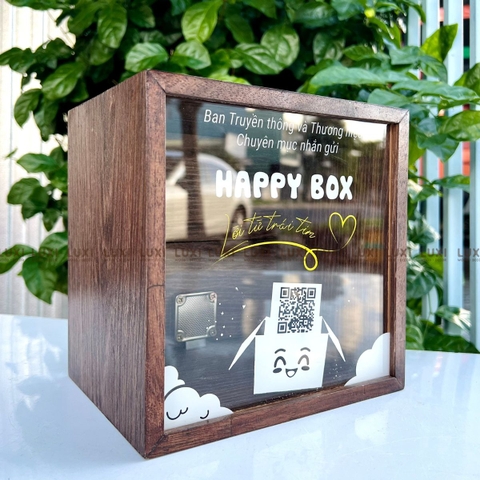 [FREE KHẮC LOGO] HỘP TIP BOX MÀU SẮC THEO YÊU CẦU, SIÊU ĐẸP, SIÊU BỀN - LUXI DECOR