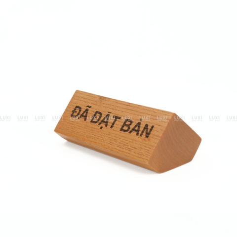 BẢNG GỖ ĐỂ BÀN RESERVED - LUXI DECOR
