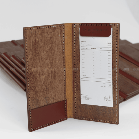 BÌA KẸP BILL DA - LUXI DECOR