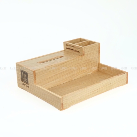 Hộp Gỗ Đa Nẵng, Đựng Giấy, Đựng Đũa Muỗng, Đựng Gia Vị - Luxi Decor