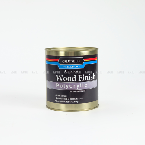 WOOD FINISH/SƠN PHỦ CHỐNG NƯỚC, BÓNG MỜ, SƠN GỖ HOÀN THIỆN - LUXI DECOR