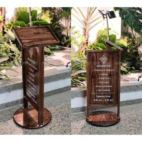 Standee Menu Ngoài Trời - Luxi Decor