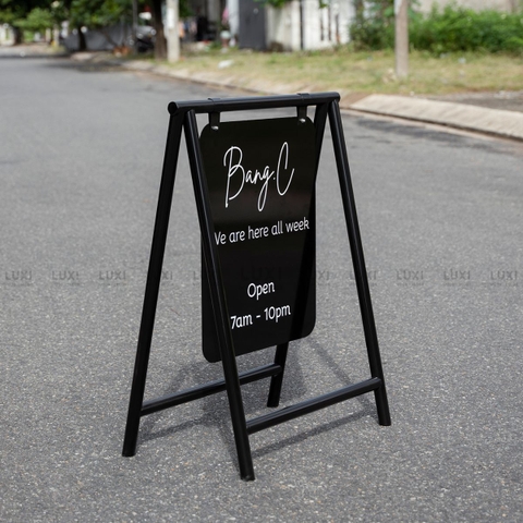 FREESHIP - STANDEE SẮT TREO DECOR NHÀ HÀNG, QUÁN CÀ PHÊ - LUXI DECOR