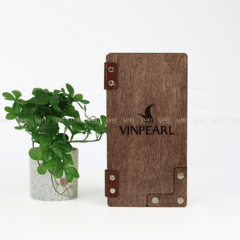 KẸP BILL BÌA GỖ - LUXI DECOR