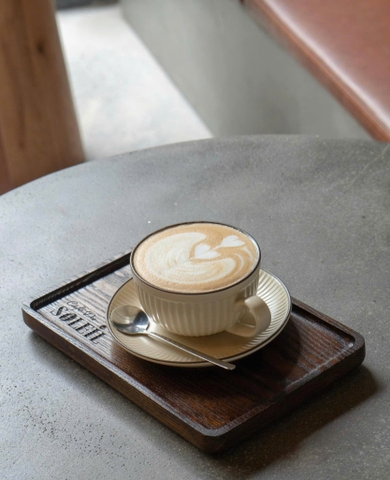 Khay Gỗ Đựng Ly Cà Phê Chữ Nhật Bo Góc Khắc Logo Cho Quán Cafe, Nhà Hàng