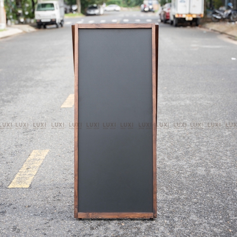 BẢNG MENU VIẾT PHẤN 1 MẶT MÃ 03 , BẢNG DÙNG NGOÀI TRỜI (TẶNG KÈM PHẤN + XỐP LAU) - LUXI DECOR