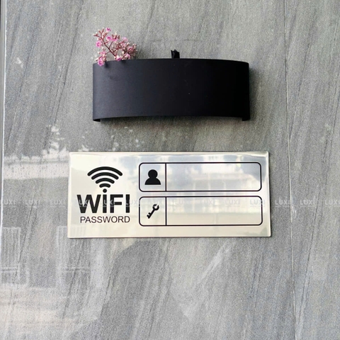 Bảng Wifi - Luxi Decor