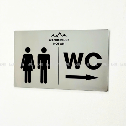 Bảng WC Inox 304