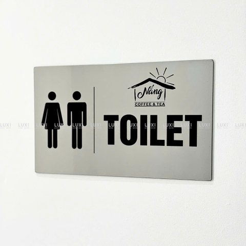 Bảng Inox Toilet