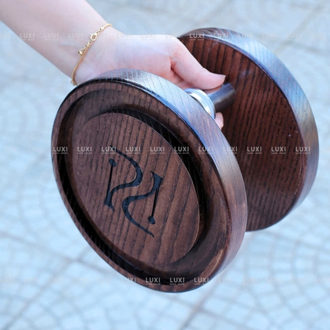 Tay Nắm Cửa Tròn - Gia Công CNC - Khắc Laser - Luxi Decor