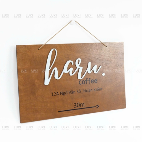 Bảng Gỗ Ván 5mm Treo In Nội Dung Theo Yêu Cầu - Luxi Decor