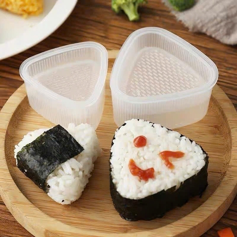 Khuôn làm cơm nắm, shushi nhựa trong chống dính cao cấp
