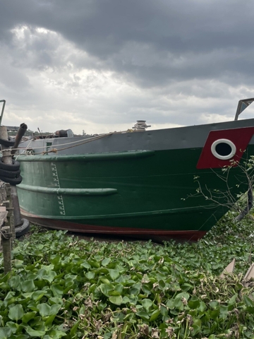 MS01-Bán xà lan 490 khối cát xã tràn, trọng tải 750 tấn, đóng năm 2017 | Giá 3.500.000.000