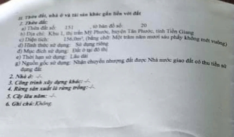 ❤Sp 107 .Bán đất nền khu dân cư ngang 16,6m x 18.8m full odt .Giá : 2 tỷ 400
