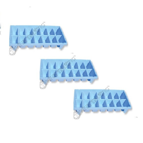 Bộ 3 khuôn làm đá thạch rau câu 14 viên vuông