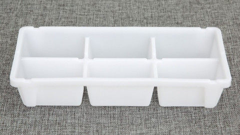 Khay làm đá _Khuôn rau câu _khuôn làm thạch 6 viên bằng nhựa