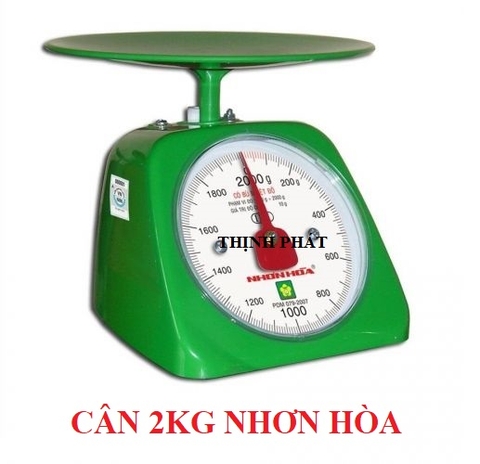 Cân 2 kg nhựa Nhơn hoà - Cân Nhơn hòa 2kg nhựa - Cân nhựa Nhơn Hòa 2kg HÀNG CHÍNH HÃNG (GIAO MÀU NGẪU NHIÊN)