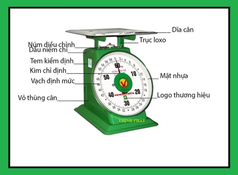 CÂN 60KG - CÂN NHƠN HÒA 60 KG HÀNG CHÍNH HÃNG