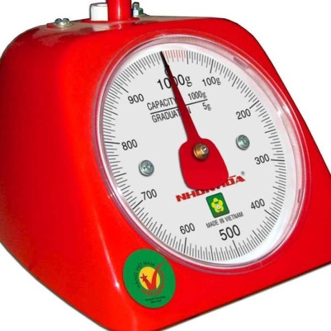 Cân 1 kg nhựa Nhơn hòa - Cân Nhơn Hòa 1kg nhựa Hàng Chính Hãng - GIAO MÀU NGẪU NHIÊN