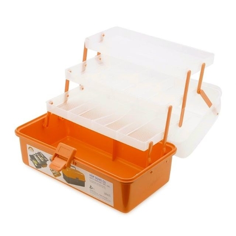 Hộp dụng cụ đa năng 3 tầng Hàng Chính Hãng GIAO MÀU NGẪU NHIÊN