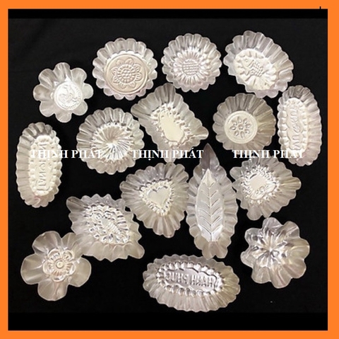 Bộ 12 hoặc 24 khuôn bánh bò _rau câu Vĩnh Trường