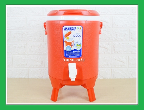 Bình Đá Duy Tân Icool Màu Nhũ 6 Lít (24 x 26 x 29 cm) - CÓ THỂ CHỌN MÀU