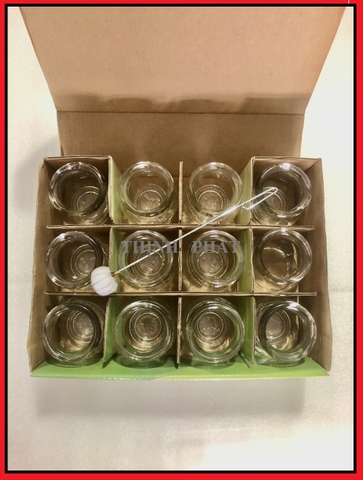 Combo 12 ống giác hơi thủy tinh cao cấp Hàng Chính Hãng