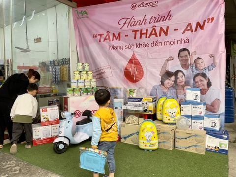 Bổ sung vi chất cùng chương trình Tâm – Thân – An giúp trẻ tăng cường sức khỏe và đề kháng