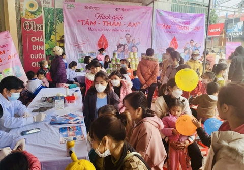 Cửa hàng Mạnh Hoa tổ chức Ngày hội sức khỏe Tâm – Thân – An cùng Hệ thống dinh dưỡng Vibeyeu