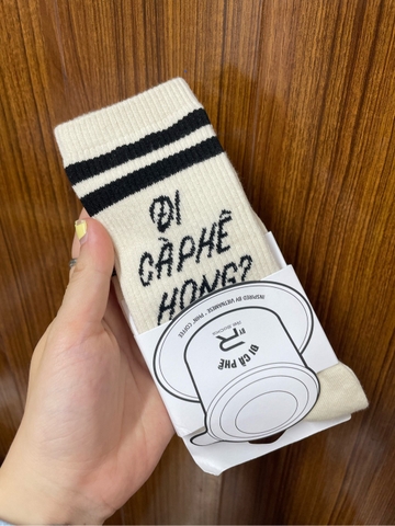 Tất Resocks Đi Cà Phê - Đi Cà Phê Hong M