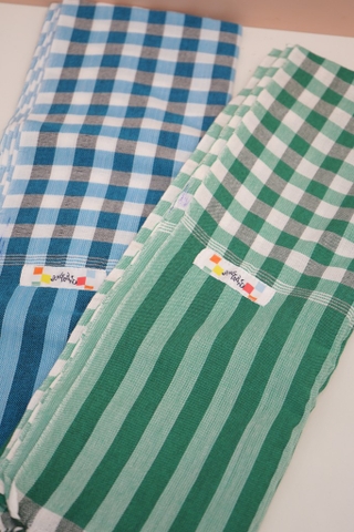 KHĂN RẰN XANH LÁ 60 x 120 cm Nhớ Rằn