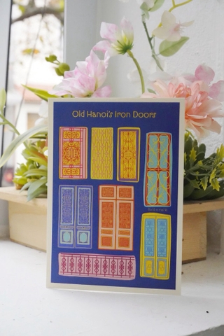 Thiệp cửa sắt Líu Lô x Mai Lê