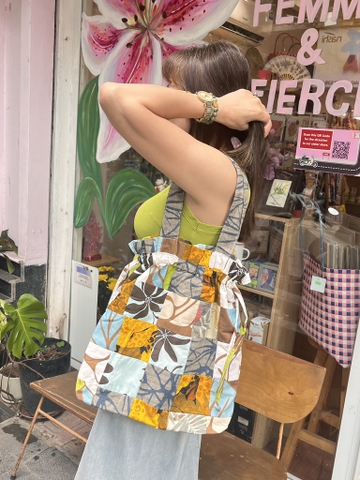 Túi vải ghép 280 T6 Chế Upcycled Clothing