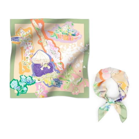 Khăn Bandana Scarf (Diu Dang V2) Tò He