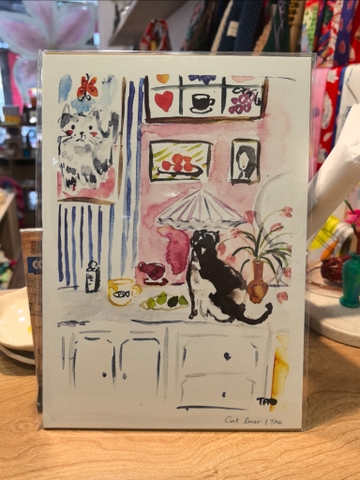 Tranh Tao A4 cat lover