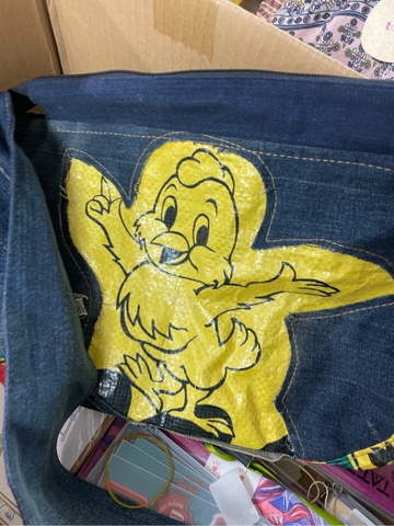 Túi chim vàng 350 T8/25 Chế Upcycled Clothing