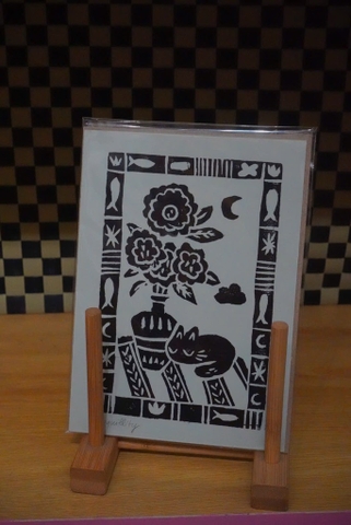 Tranh Pan Linocut Tranquility a5