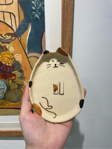 Đĩa 320 Cat Dish Haru Craft