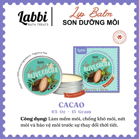 CACAO LIPBALM LABBI 15G / 0,5 Oz