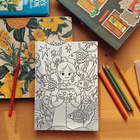 Tranh tô màu Pan 185