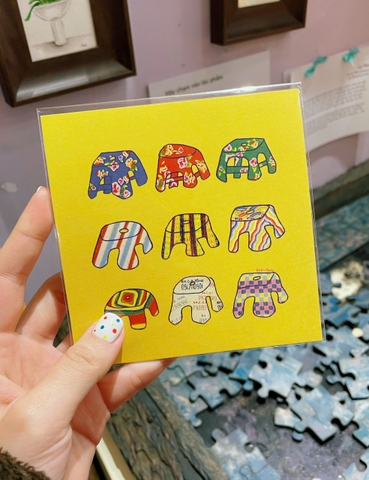 Thiệp ghế Líu Lô x Mai Lê