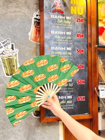 Quạt bánh mì Mai Lê x Líu Lô