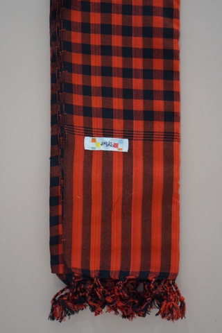 KHĂN RẰN ĐỎ ĐEN 60 x 120 cm Nhớ Rằn