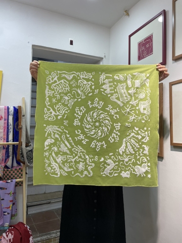 Khăn quàng rặc miền tây Lộn Xộn